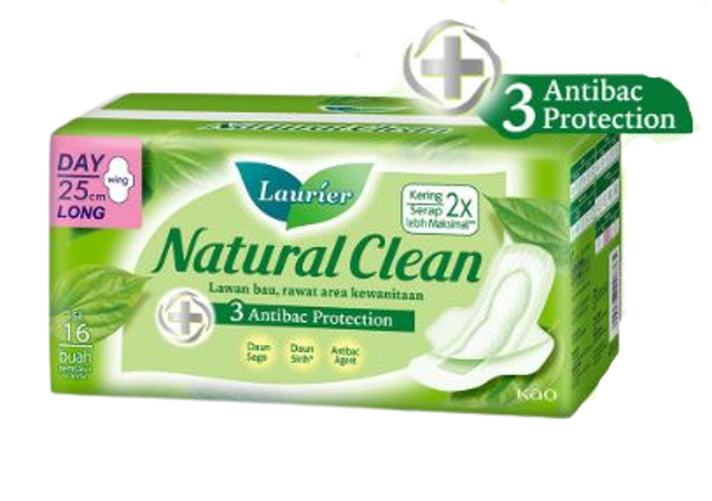 Kao Laurier Natural Clean Pembalut Wanita Day 1